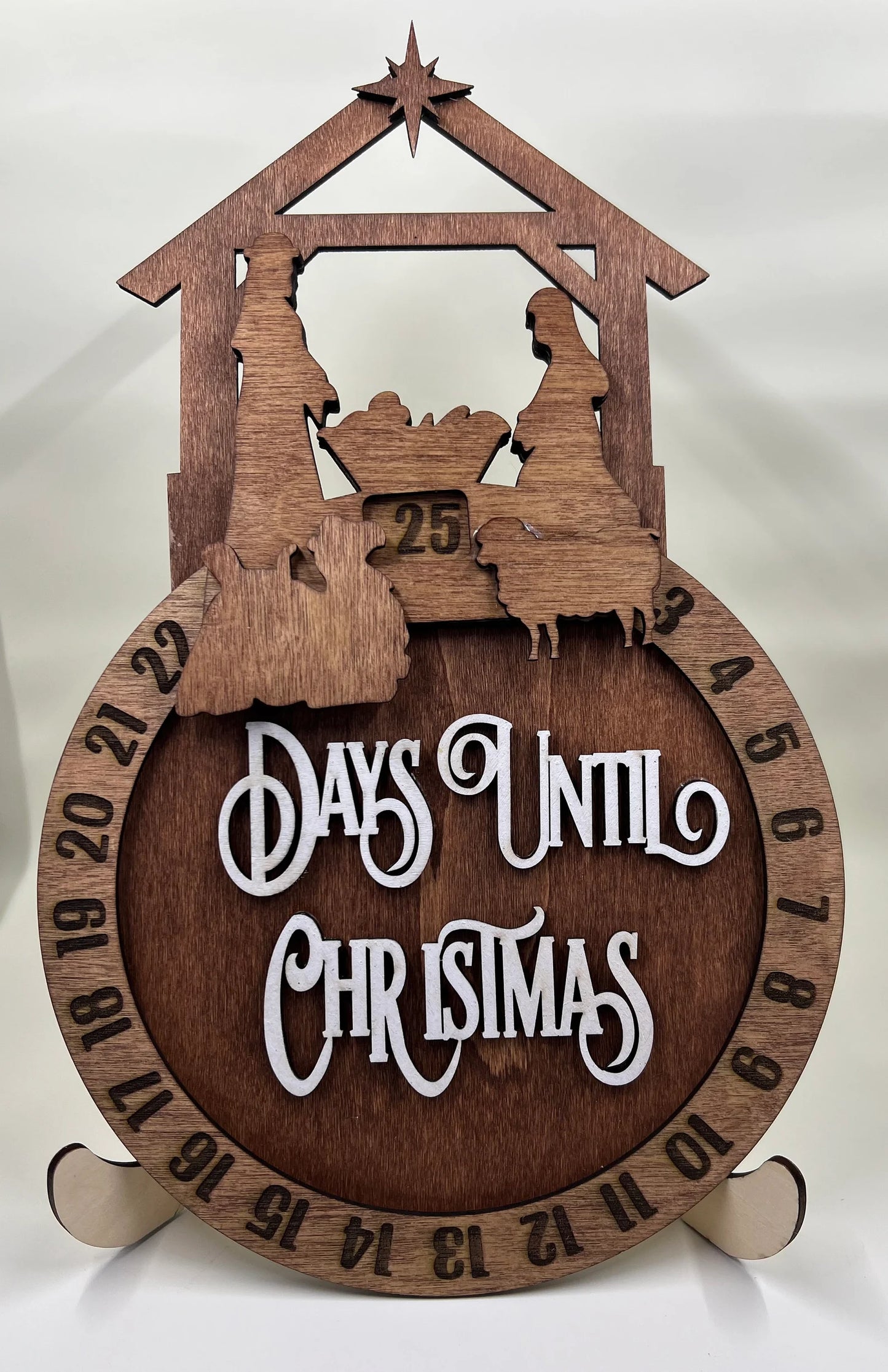 Nativity Scene Christmas Countdown