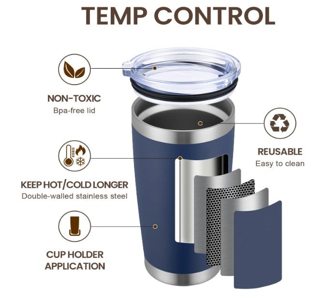 Custom 20oz Stainless Steel Tumblers