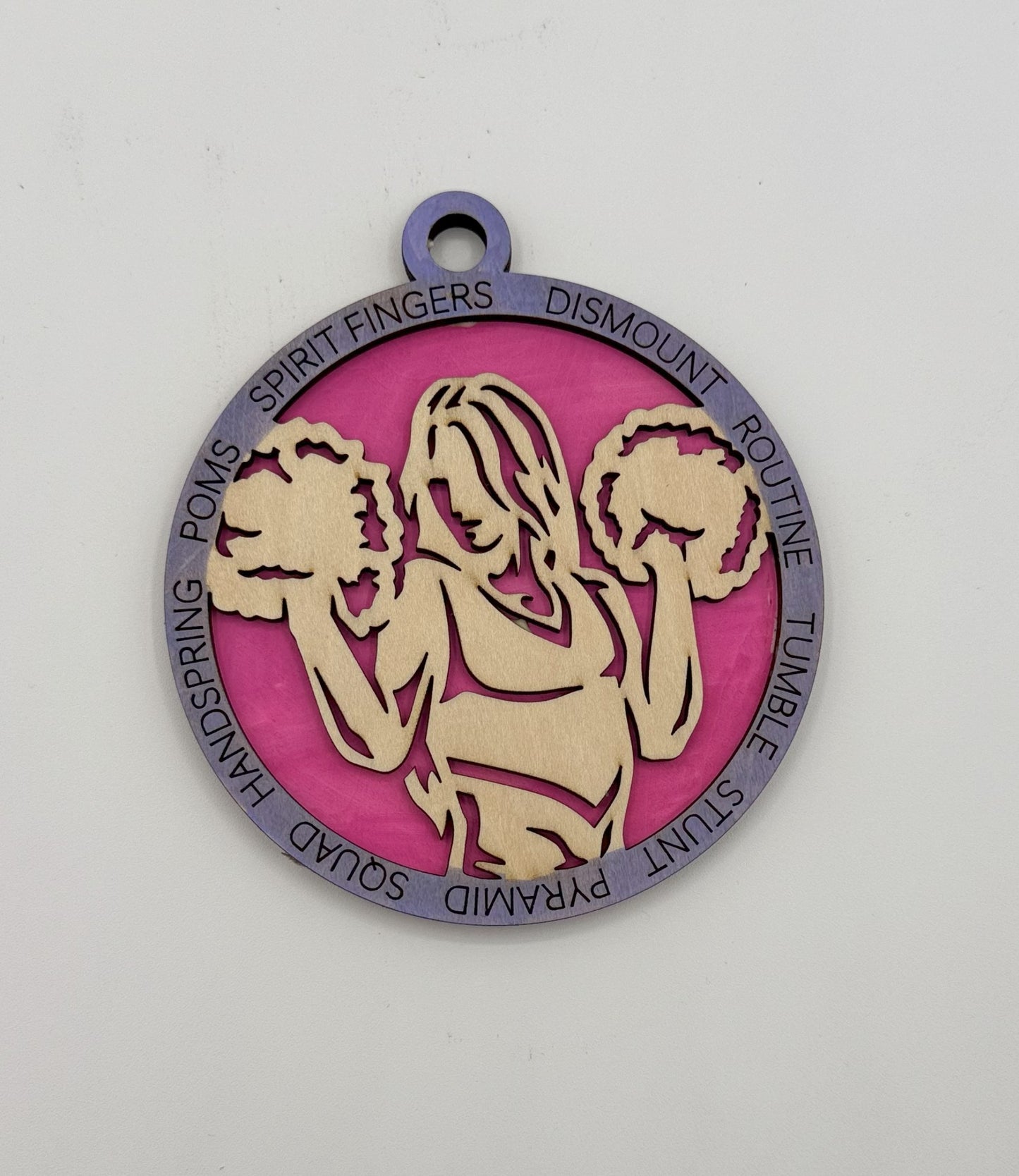 Laser-Cut Wooden Sport Medallions – Customizable