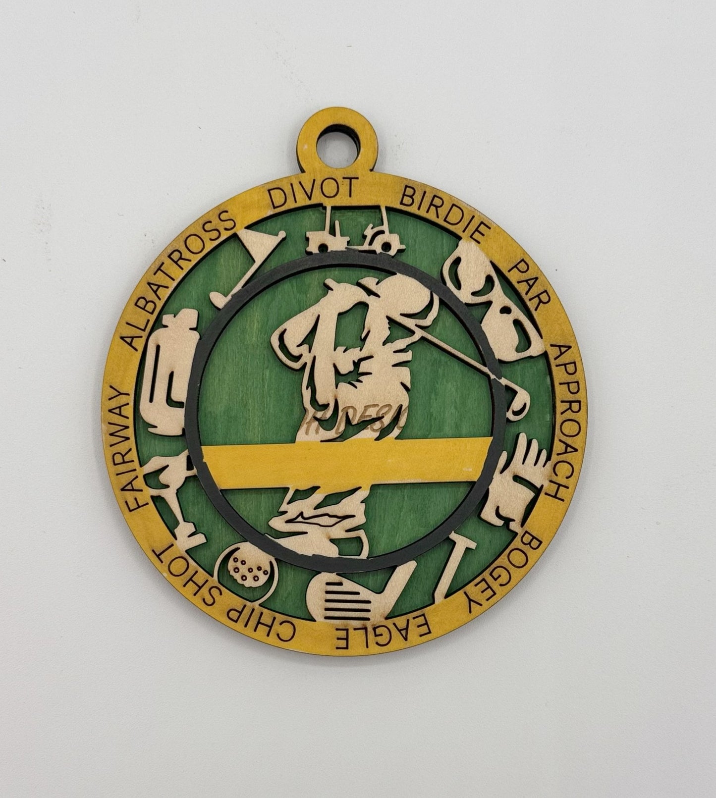 Laser-Cut Wooden Sport Medallions – Customizable