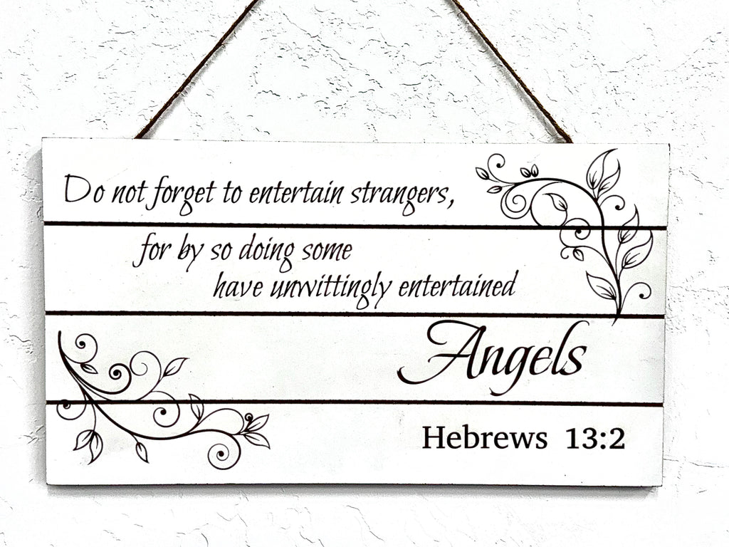 Custom White Plank Wood Wall Decor