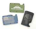 Custom Laser Engraved Metal Wallets