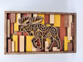 Layered Moose Wood Wall Art