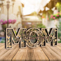 6-Layer MOM Sign with I Love You Script